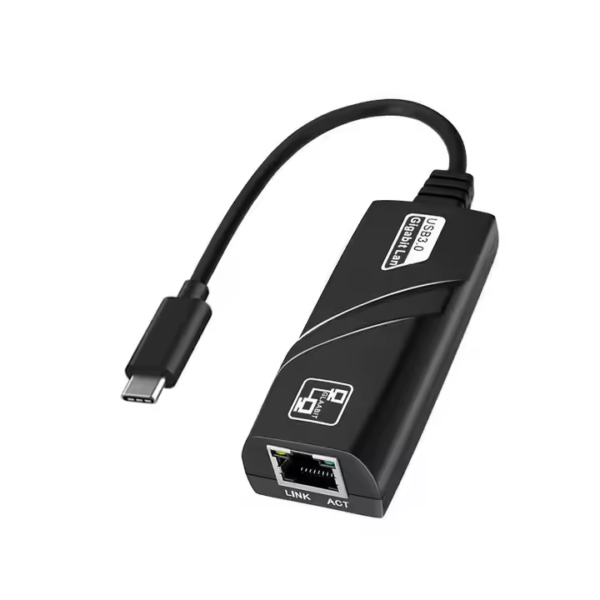 Adaptador De Red Lan Rj45 A Tipo C Gigabit (0997)