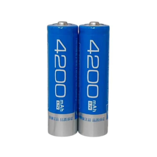 Bateria 18650 De 4200Mah 3.7V Punta Pack 2 (1064)