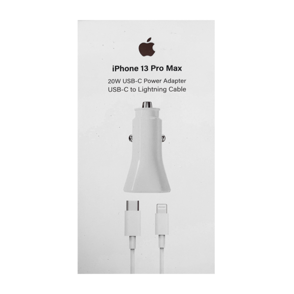 Cargador De Carro 20W Iphone Tipo C A Lightning (1037)