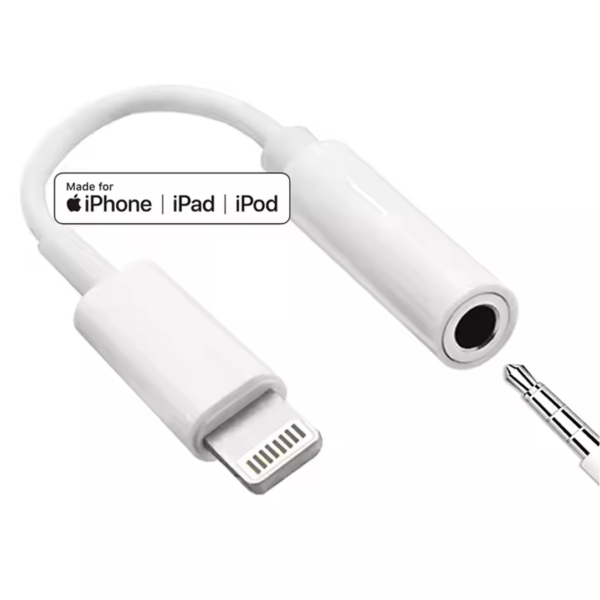 Cable Adaptador Iphone A Auxiliar 3.5mm (0377)