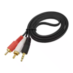 Cable Auxiliar 3.5mm A 2 Rca 3Mts (0399)