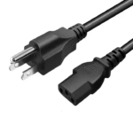 Cable Corriente De Poder Cpu Monitor Pc 1.20Mts (0483)