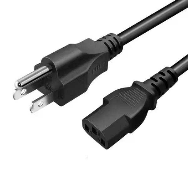 Cable Corriente De Poder Cpu Monitor Pc 1.20Mts (0483)