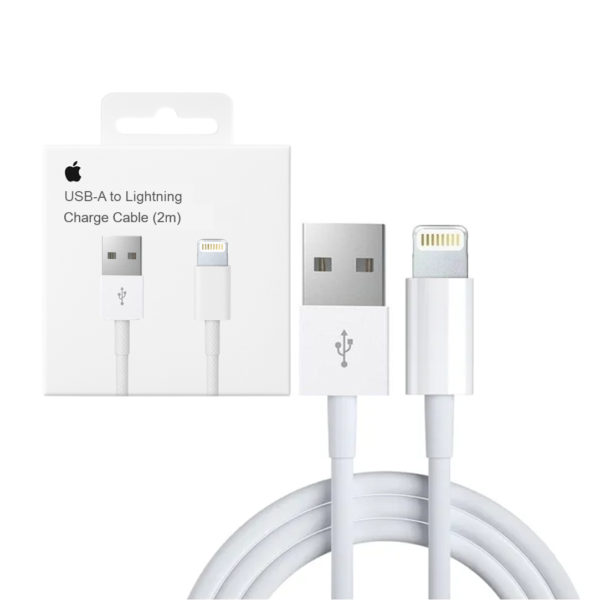 Cable Iphone 2Mt USB Certificado Carga Rapida (0361)