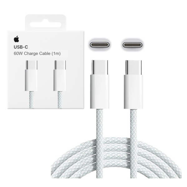 Cable Tipo C A Tipo C Nylon Carga Rapida 60W 1Mt (1059)