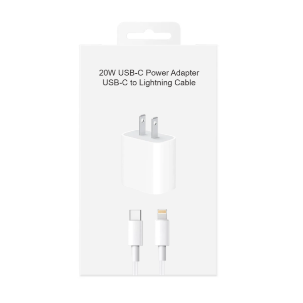 Cargador Iphone 20W Tipo C A Lightning (0457)