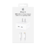 Cargador Iphone 50W Doble Tipo C A Lightning (1005)
