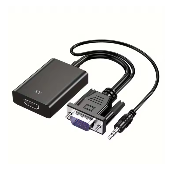 Convertidor Vga A Hdmi Audio Y Video (0490)