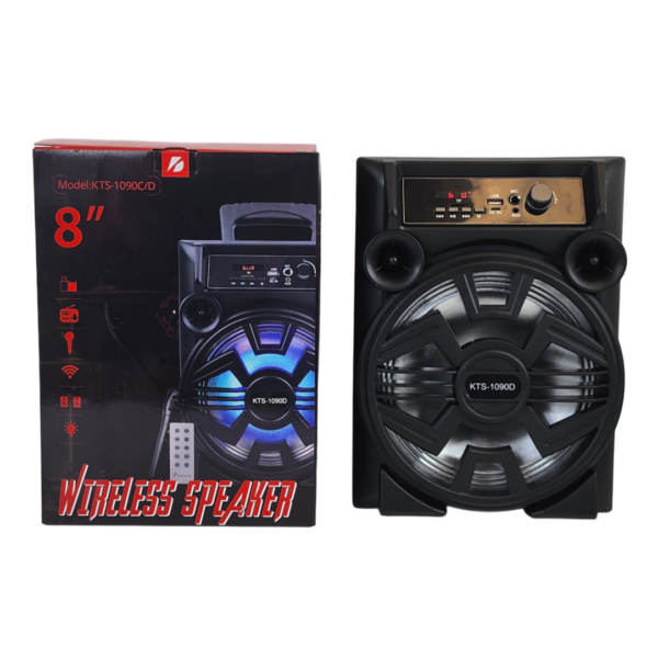 Corneta Bluetooth Control Mic KTS1090 8" (0650)