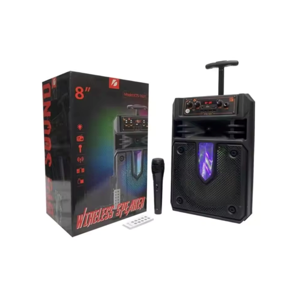 Corneta Bluetooth Control Mic KTS1631 8" (0886)