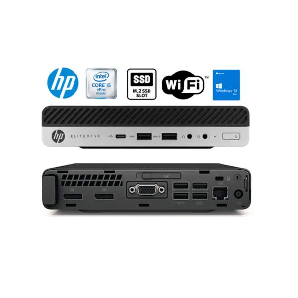 Cpu I5 7Ma Gen 8Gb Ram 128 Ssd Hp Elitedesk Mini (0748)
