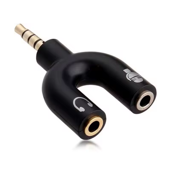 Divisor Estereo Audifonos Y Microfono 3.5Mm (0734)