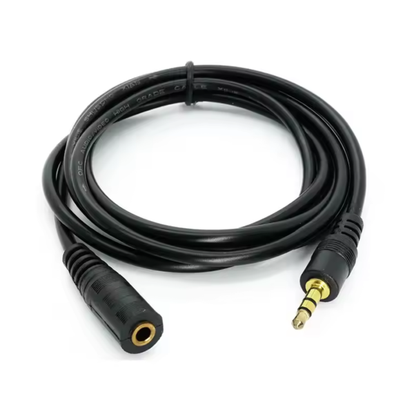 Extension Auxiliar 3.5mm 1,5Mts Macho A Hembra (0396)