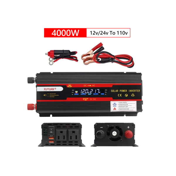 Inversor 4000W 12V-24V A 110V (0986)