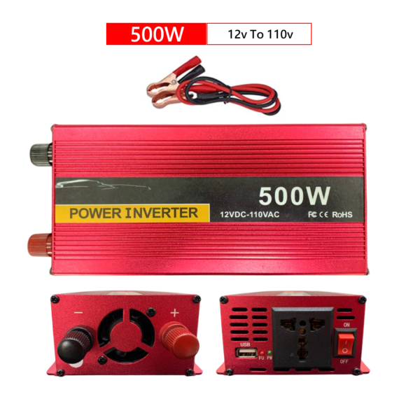 Inversor 500W 12V A 110V (0921)