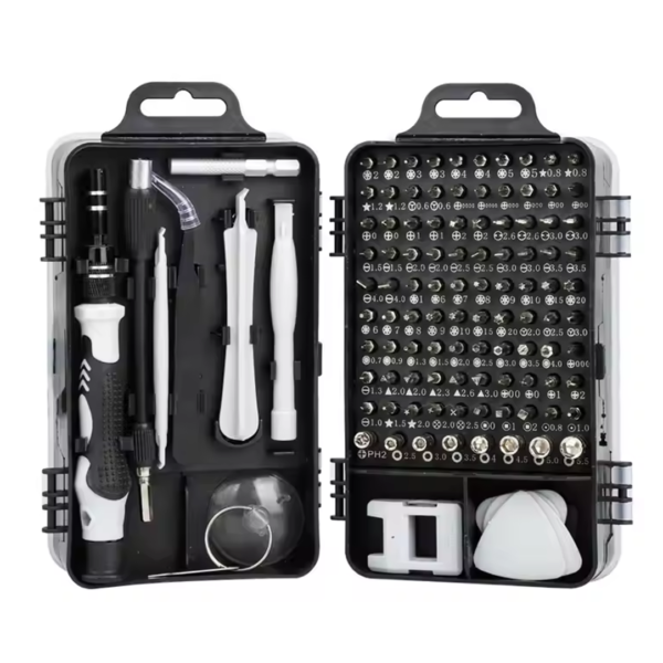Kit Destornillador 115 Piezas (0673)