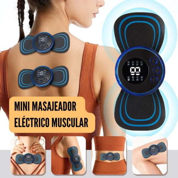 Mini Masajeador Portatil Recargable (0936)