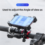 Porta Celular Moto Bici Tubo J3 4 esquinas (0272) - Imagen 5
