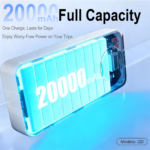 Power Bank 20.000 Mah 22.5W PD 20W Hoguo J20 (1069) - Imagen 3
