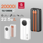 Power Bank 20.000 Mah 22.5W PD 20W Hoguo J20 (1069) - Imagen 5