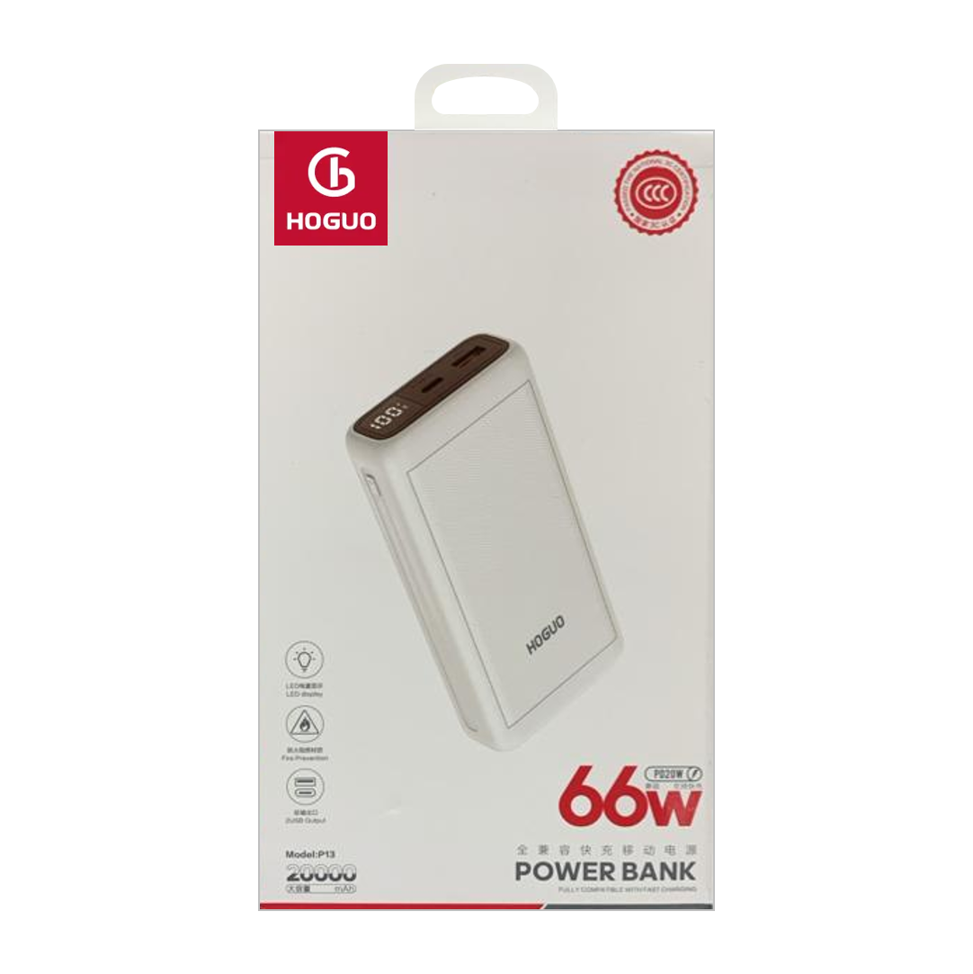 Power-Bank-20.000-Mah-66W-Pd-20W-Hoguo-P13-Cod-1070.png Power Bank 20.000 Mah 66W PD 20W Hoguo P13 (1070) - Imagen 1