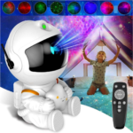 Proyector Lampara Astronauta Nebulosa Estrellas Rgb (1021)