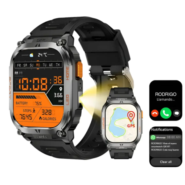 Reloj Smartwatch Qx18 Sport Con Gps (0940)