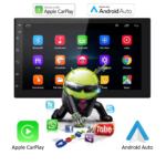 Reproductor Android 7" BT + Carplay 2+32Gb 1080P (1054)