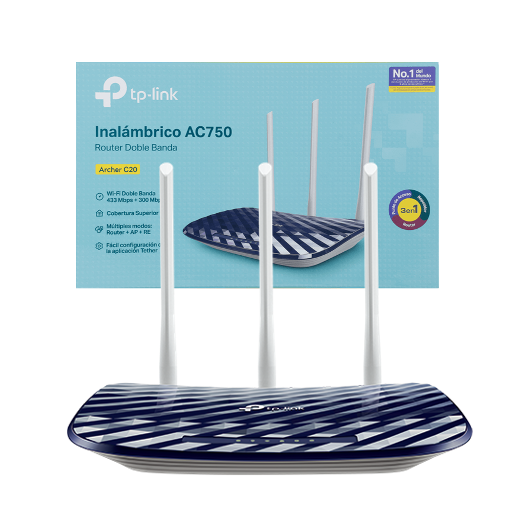 Router-Tp-Link-Archer-C20-Ac750-Dual-Band-Cod-0093-Internet-445-4429-31.png Router Tp-Link Archer C20 Ac750 Dual Band (0093) - Imagen 1