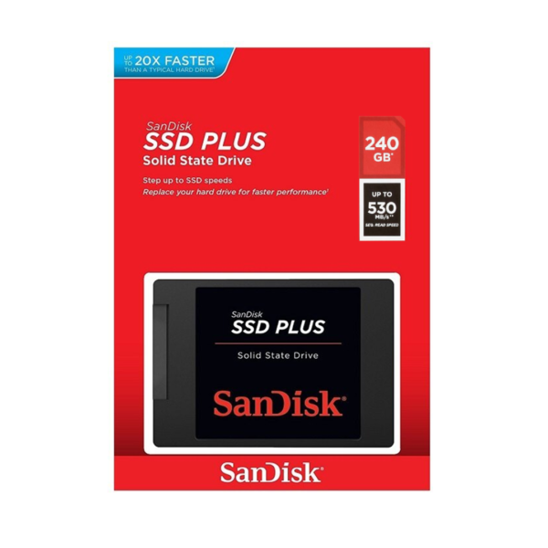 SSD 240Gb Sandisk Plus (0055)