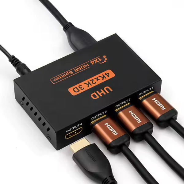 Splitter Hdmi 1X4 Puertos 4K 2K 3D Hdtv (0844)