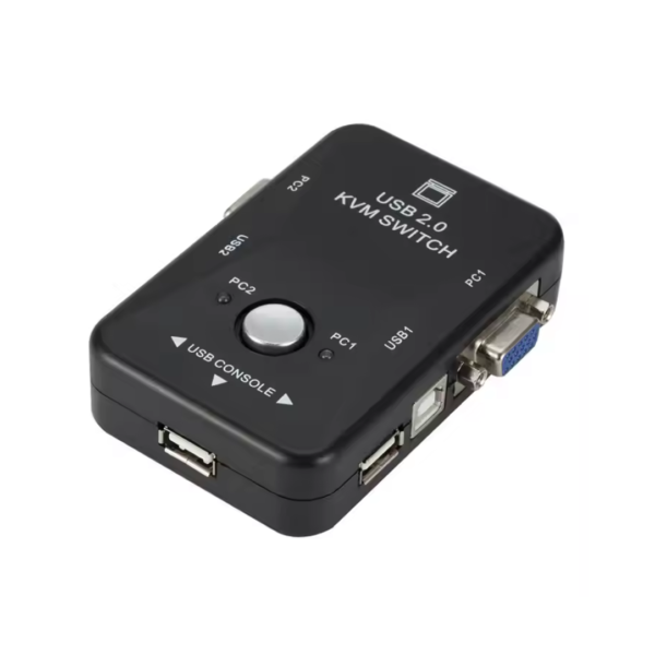 Switch Kvm Usb Vga 2 Puertos (0498)