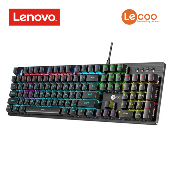Teclado Mecanico Lenovo Lecoo GK302 Luz Rgb (0206)