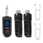 Transmisor Receptor XLR Inal UHF X2 Microfonos (1020)