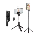 Tripode 3 En 1 Con Control Bluetooth Y Luz Led (0920)